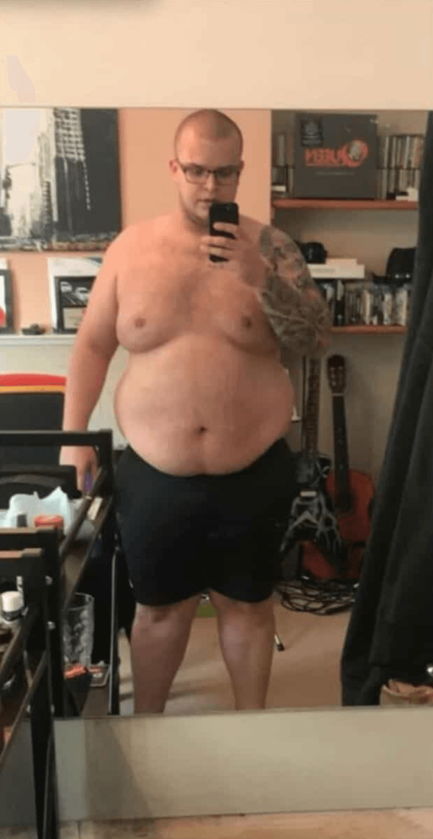 Client 1 transformation — before